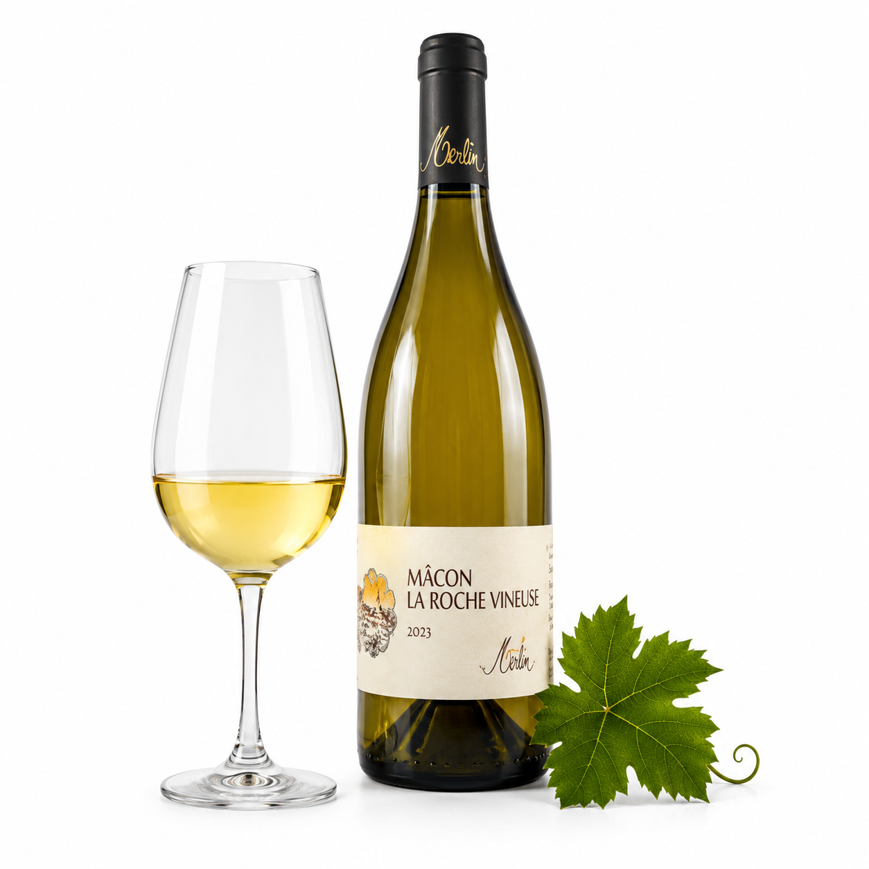 MACON BLC ROCHE VINEUSE MERLIN 75CL